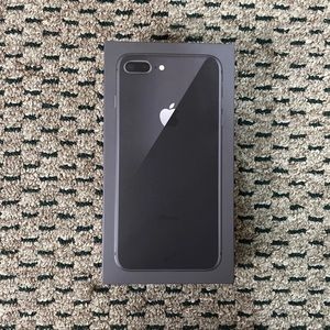 iPhone 8+ Space Gray Box Manual Included